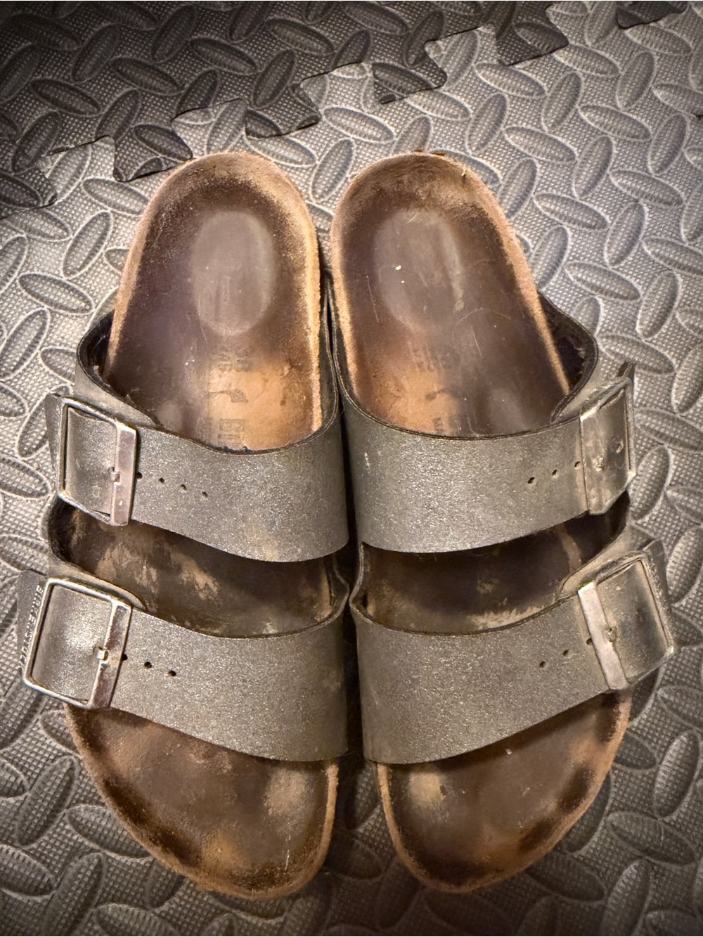 Birkenstock Black Double-Buckle Women’s Slide Sandals